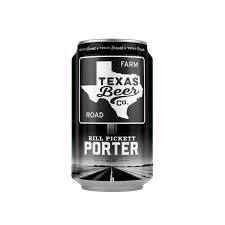 Texas Bill Pickett Porter beer Label Full Size