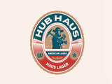 HubHaus Haus Lager (American Lager) beer