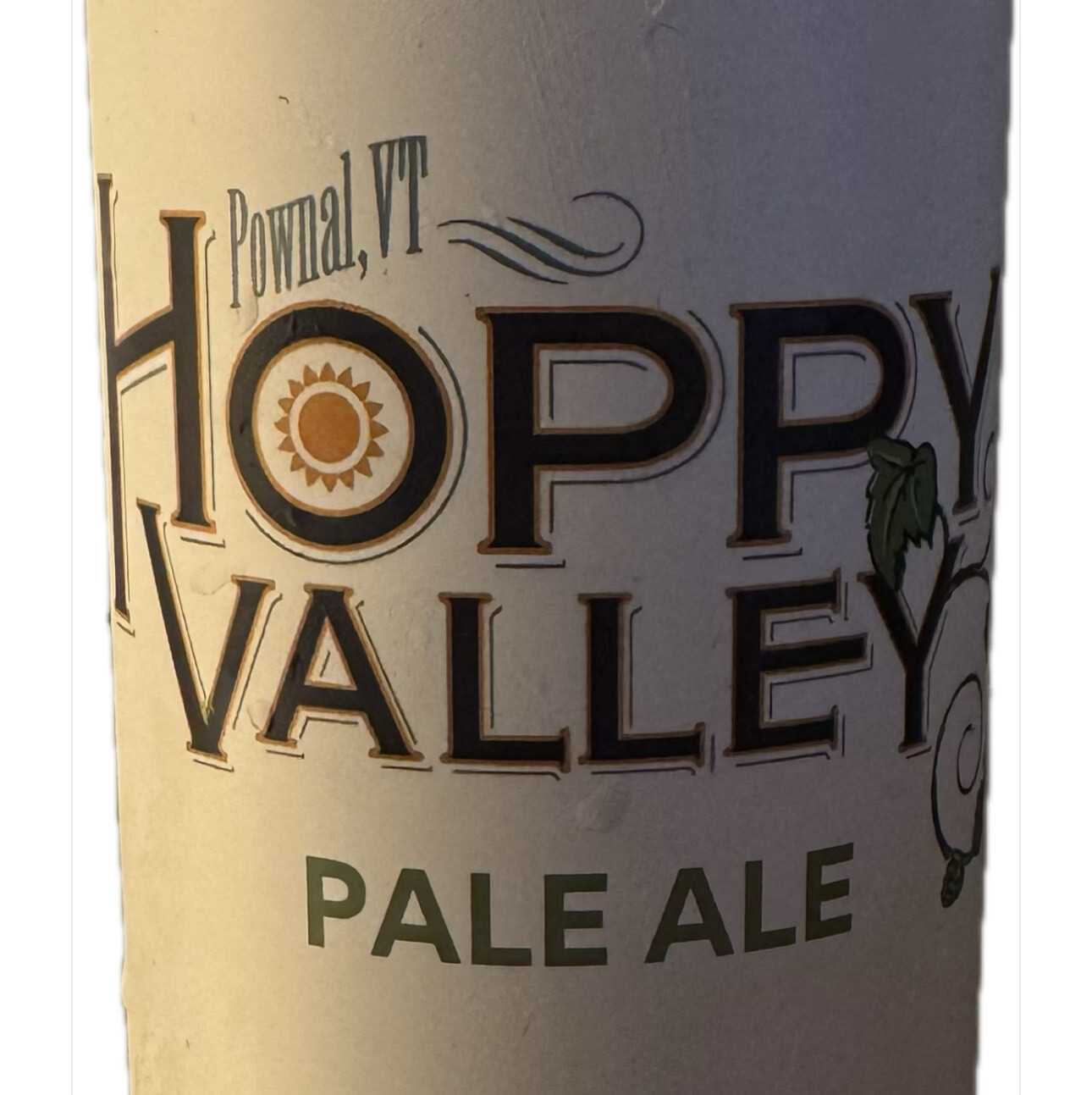 Madison Hoppy Valley Pale Ale beer Label Full Size