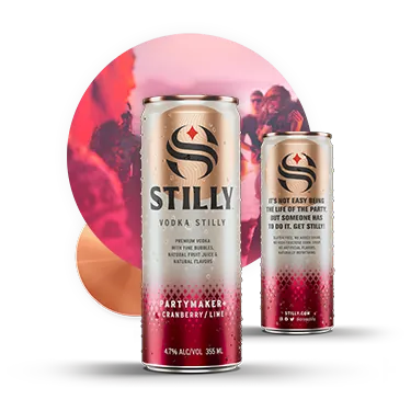 Stilly Cranberry/Lime beer Label Full Size