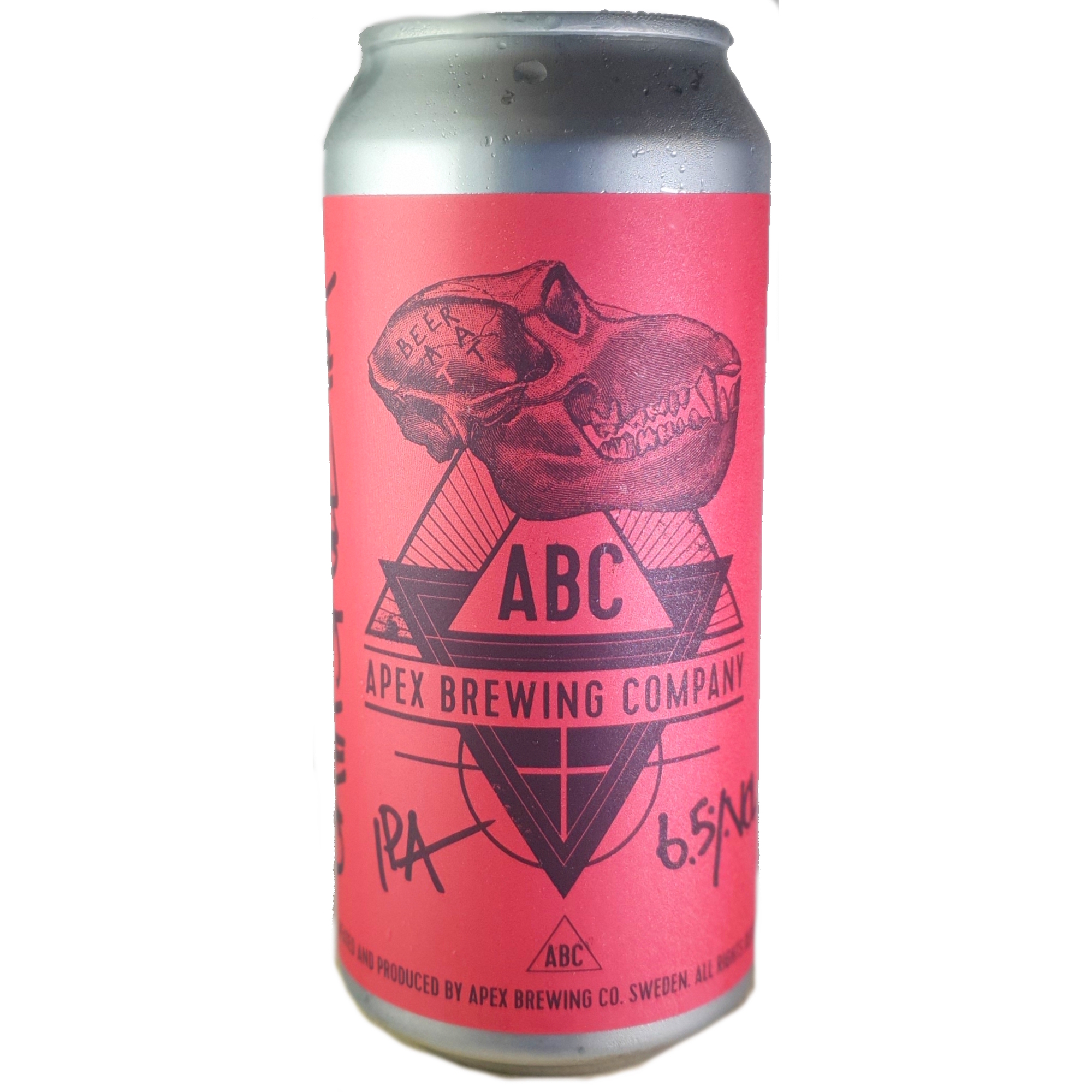 Apex Oath Skull beer Label Full Size