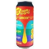 Funky Fluid Farm To Glass: Simcoe beer