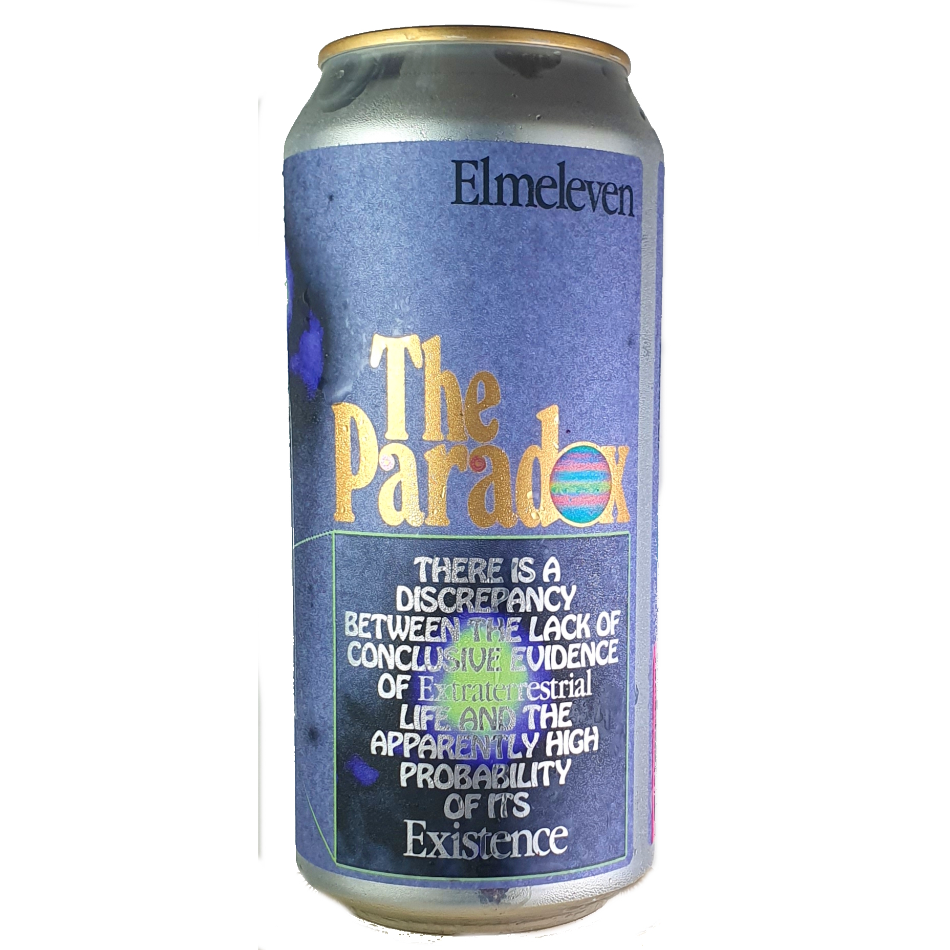 Elmeleven The Paradox beer Label Full Size