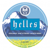Black Isle Helles beer Label Full Size