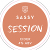 Maison Sassy Session Cider beer Label Full Size