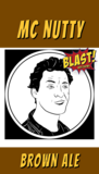 Blast 8   Mc Nutty Brown Ale beer