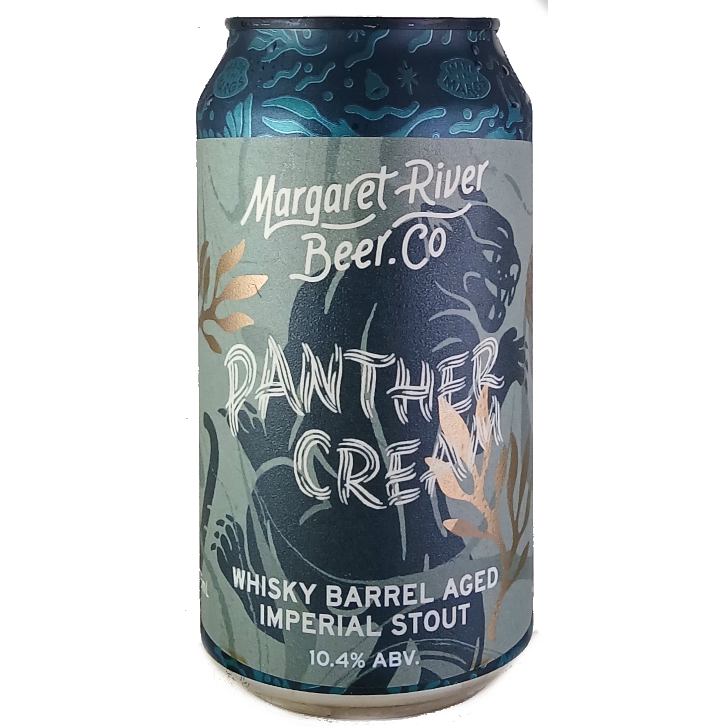 Margaret River Panther Cream Whisky Barrel Aged beer Label Full Size