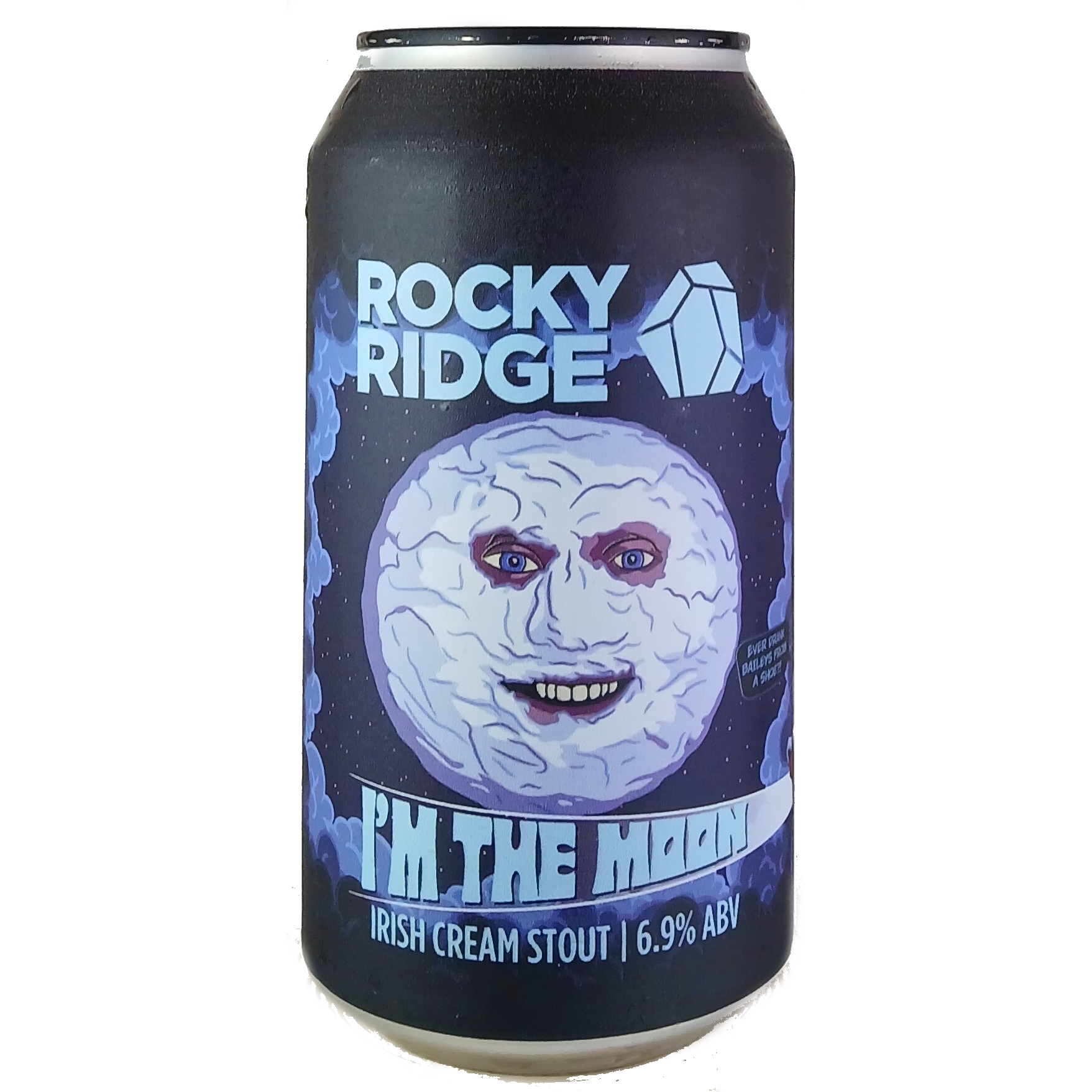Rocky Ridge I'm The Moon beer Label Full Size