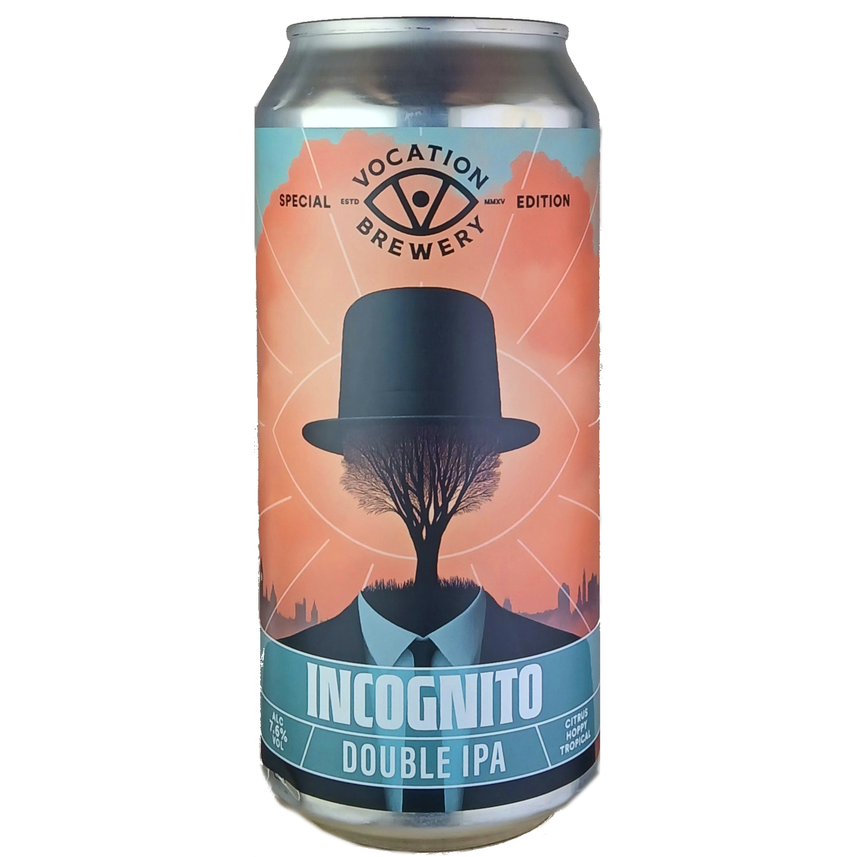 Vocation Incognito beer Label Full Size