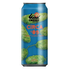 Blind Corner Circa 09 beer Label Full Size