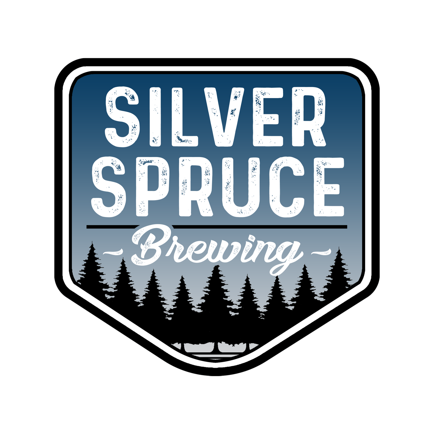Silver Spruce Vienna Lager beer Label Full Size