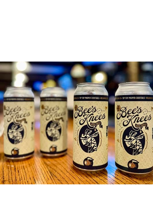 WeldWerks Bee's Knees Imerial Sour Ale beer Label Full Size