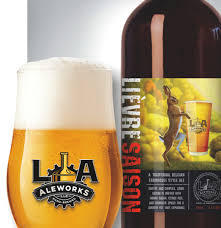 Los Angeles Lievre beer Label Full Size