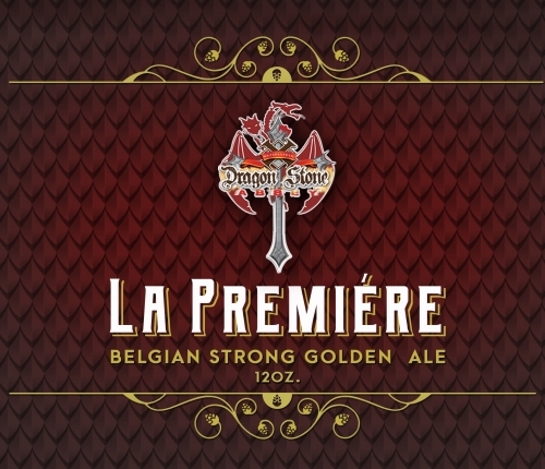 Brew!!! La Premiére beer Label Full Size