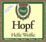 Hopf Helleweisse beer