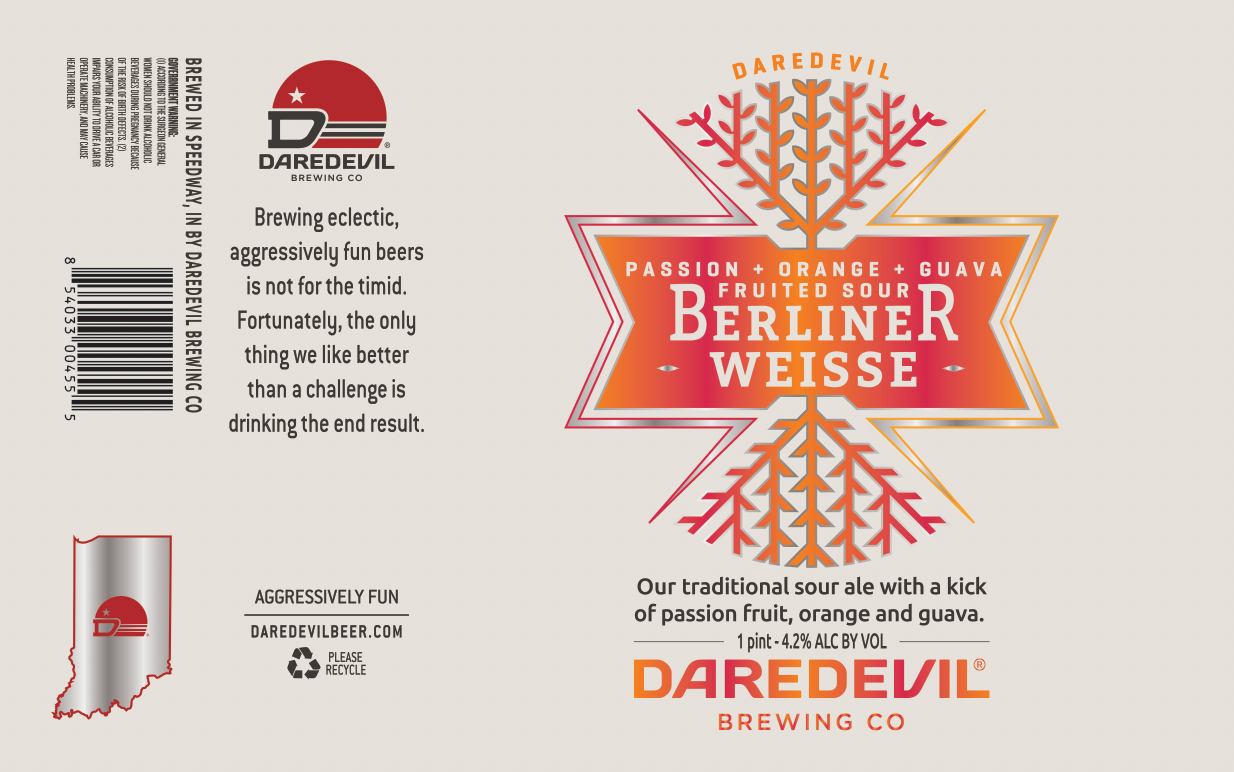 Daredevil Berliner POG beer Label Full Size