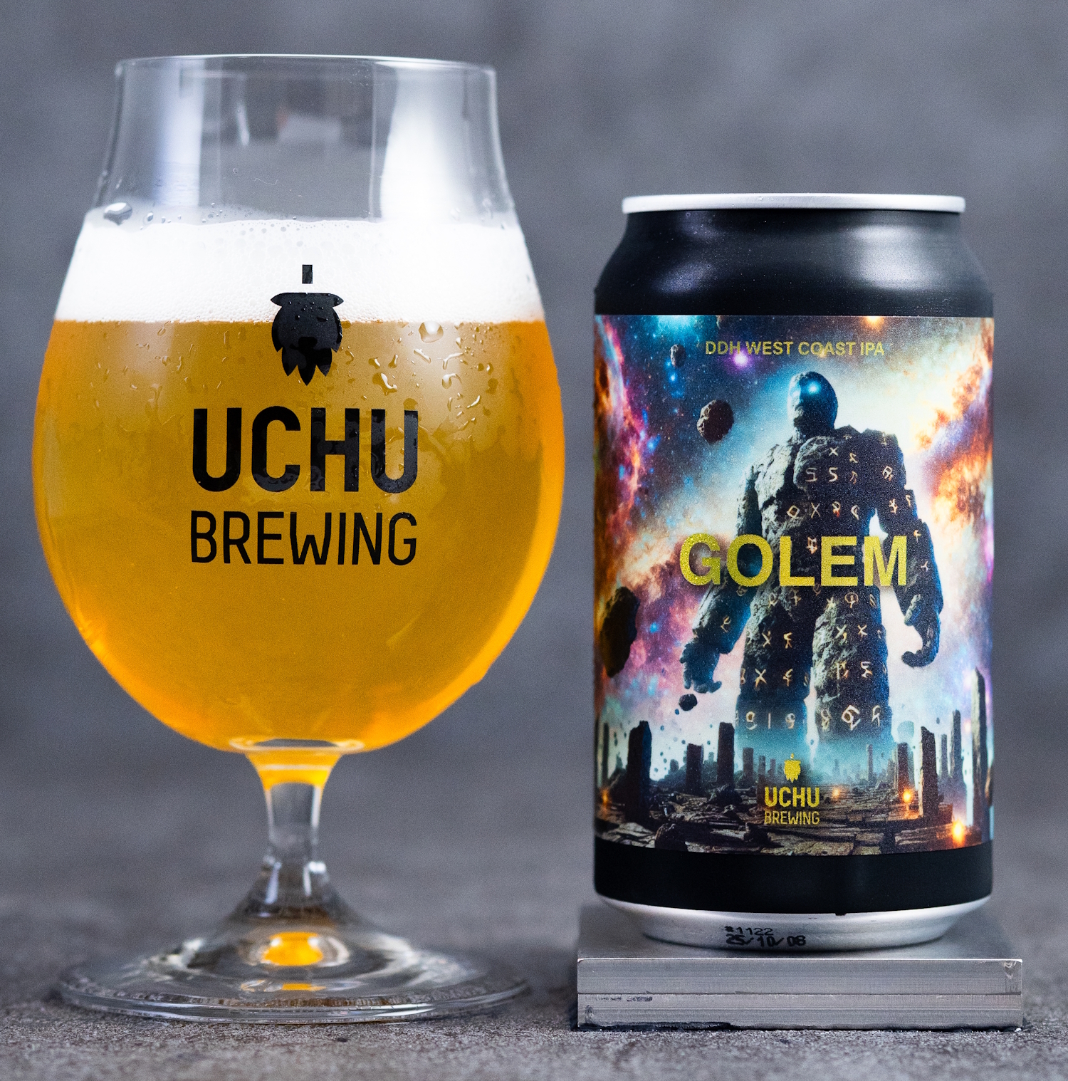 Uchu Golem beer Label Full Size