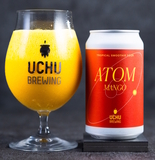 Uchu Atom Mango beer
