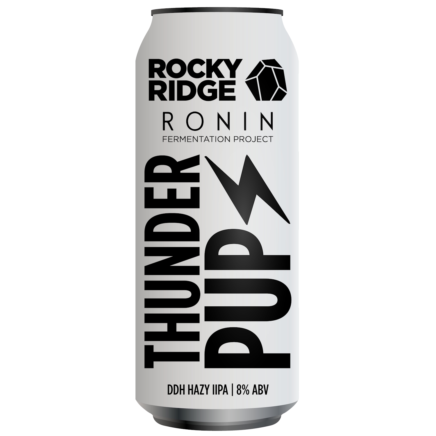 Rocky Ridge + Ronin Thunder Pup beer Label Full Size