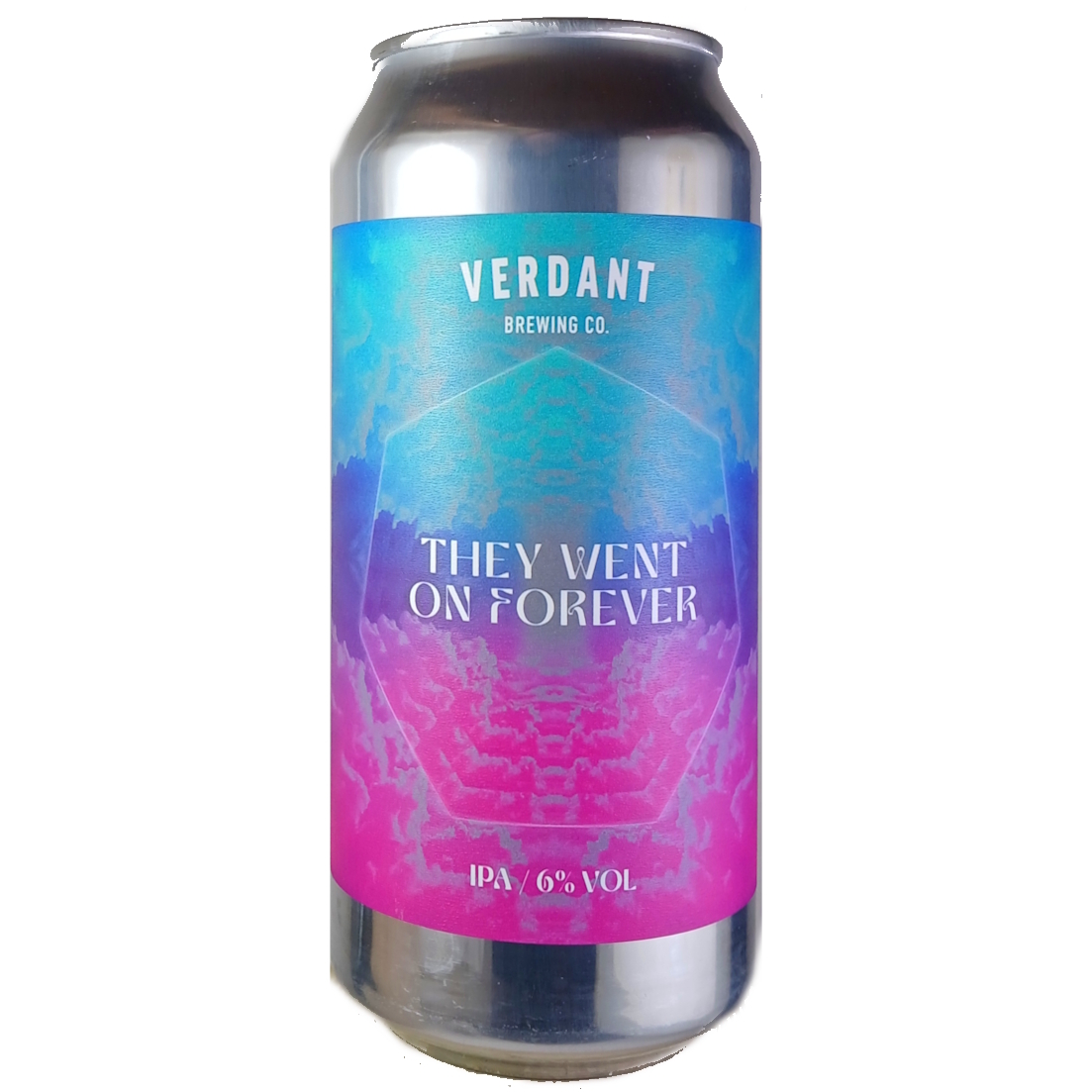 Verdant They Went On Forever beer Label Full Size