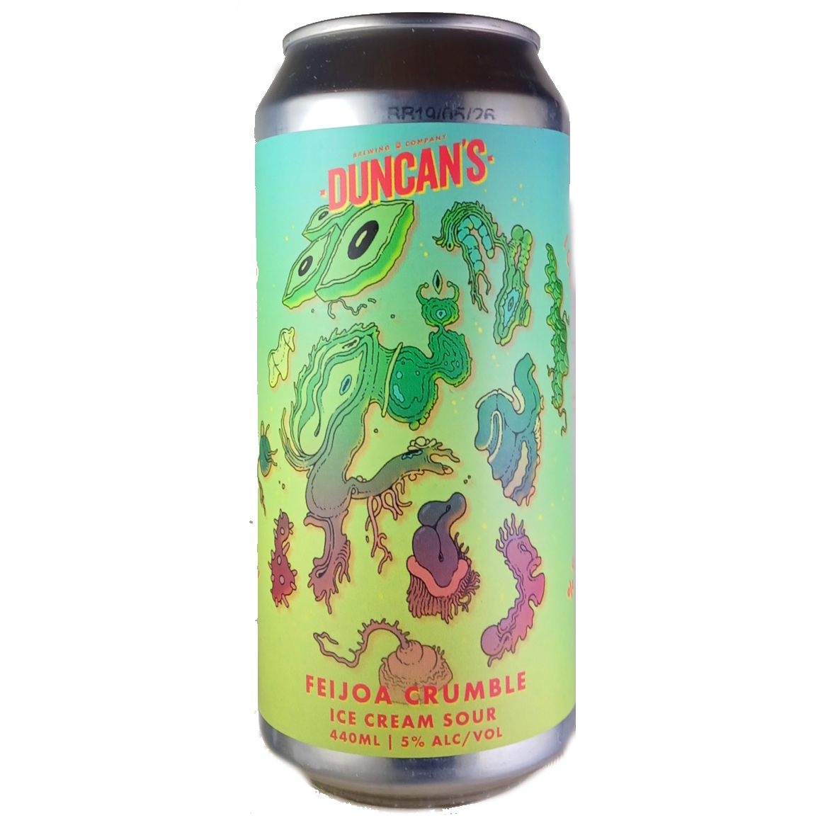 Duncan's Feijoa Crumble beer Label Full Size