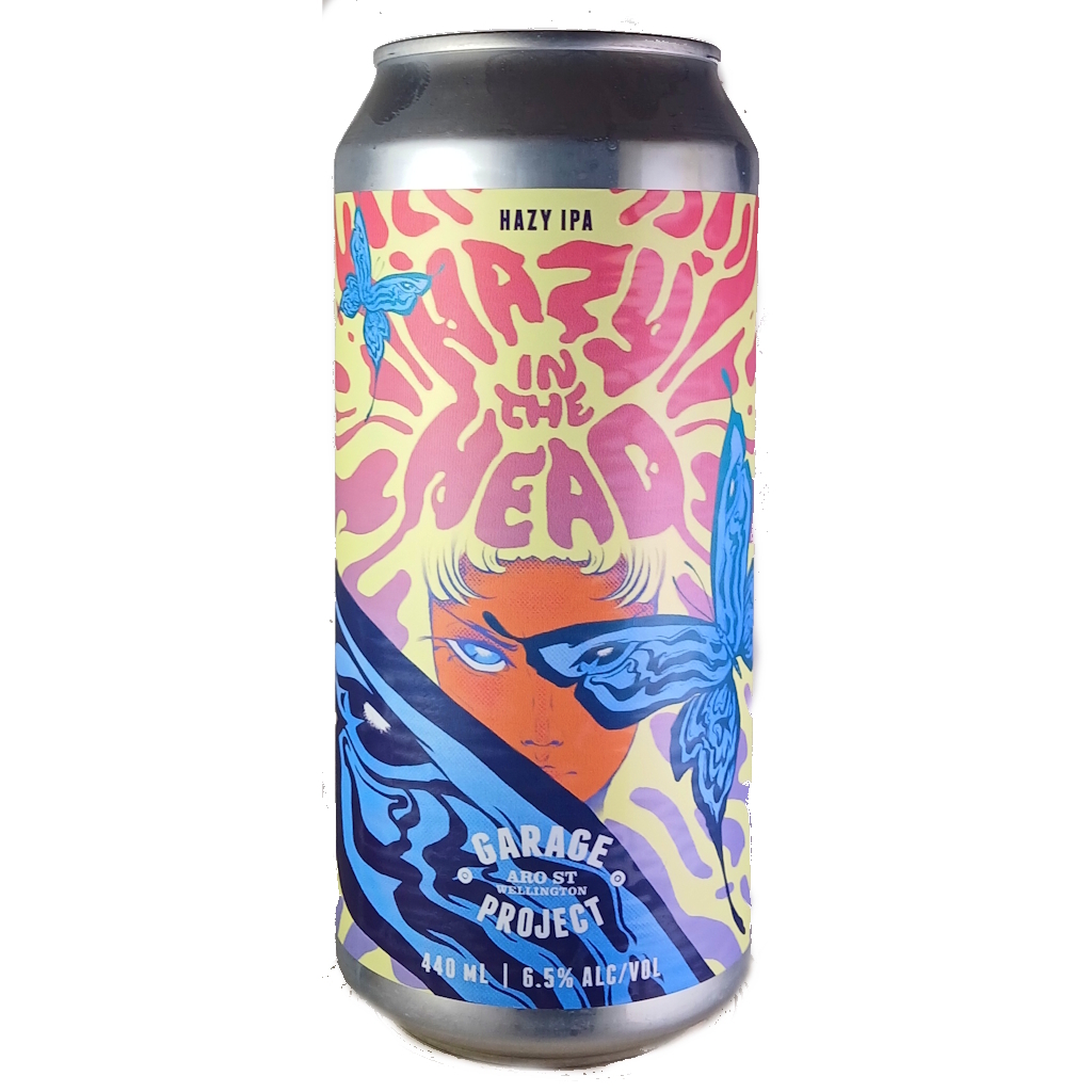 Garage Project Hazy In The Head beer Label Full Size