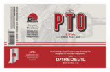 Daredevil PTO IPA beer