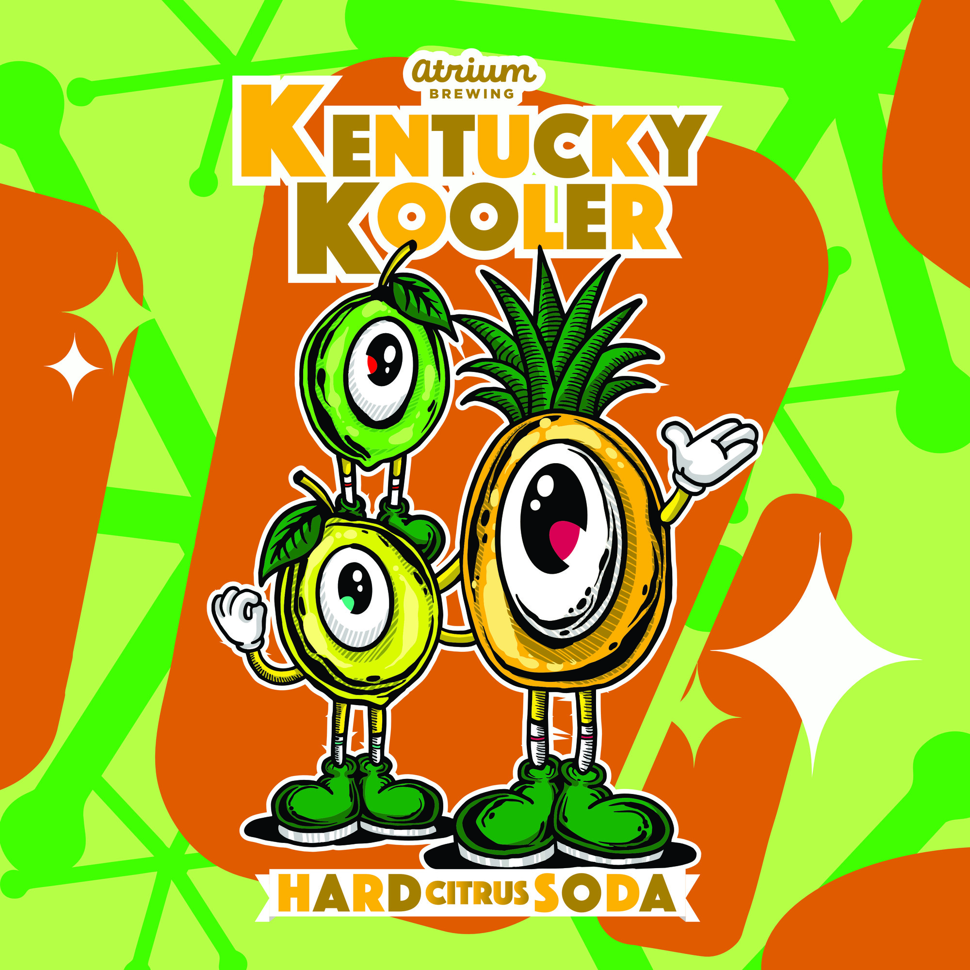 Atrium Kentucky Kooler beer Label Full Size