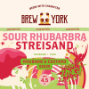 Brew York Sour Rhubarbara Streisand beer