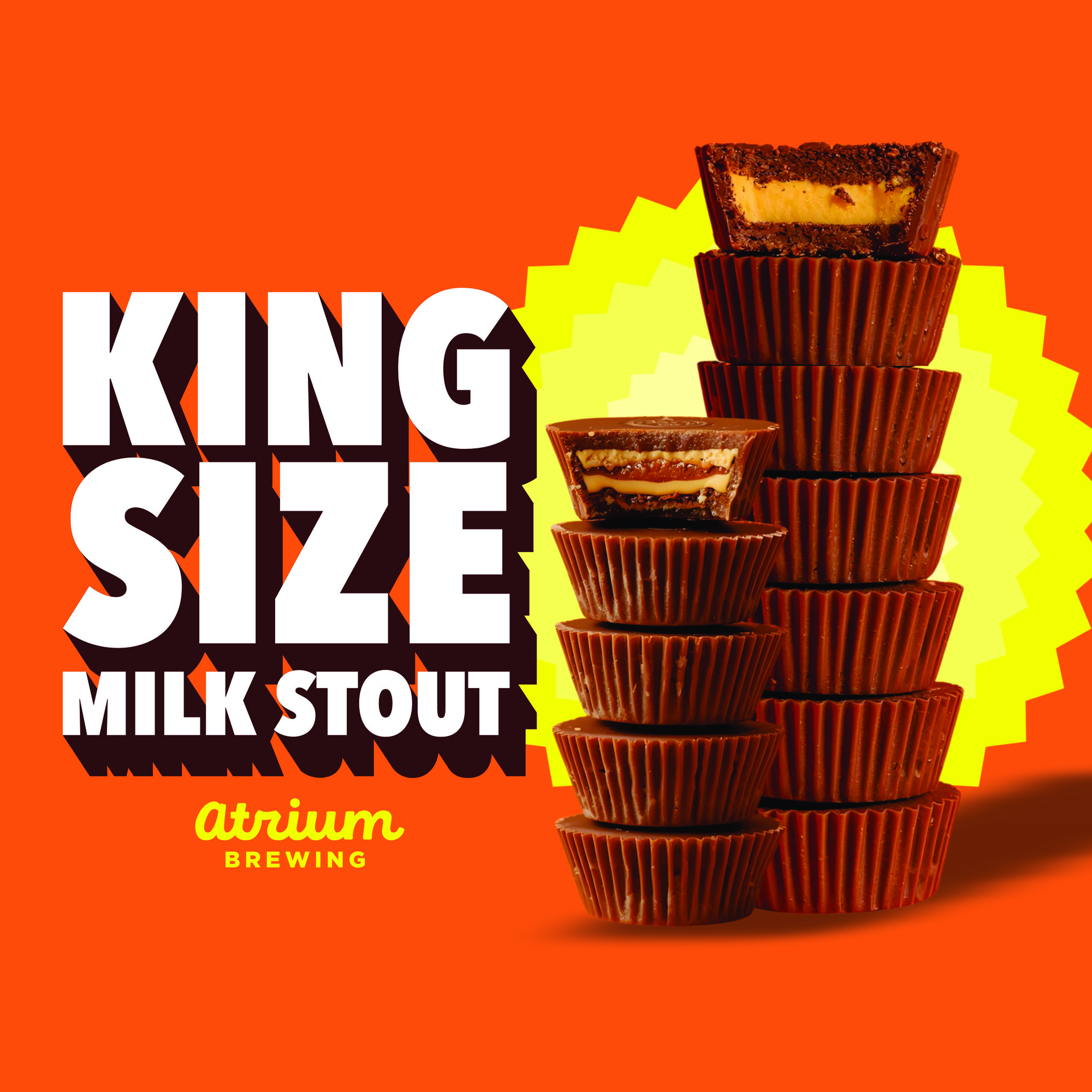 Atrium King Size beer Label Full Size