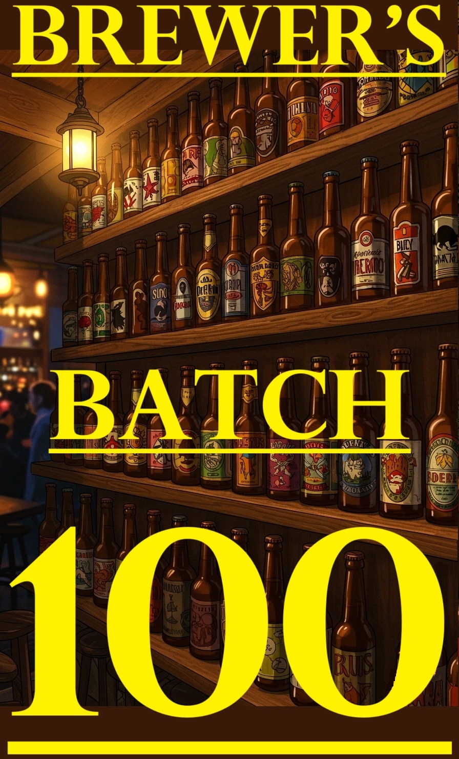 Old Mill Brewer's Batch 100 beer Label Full Size