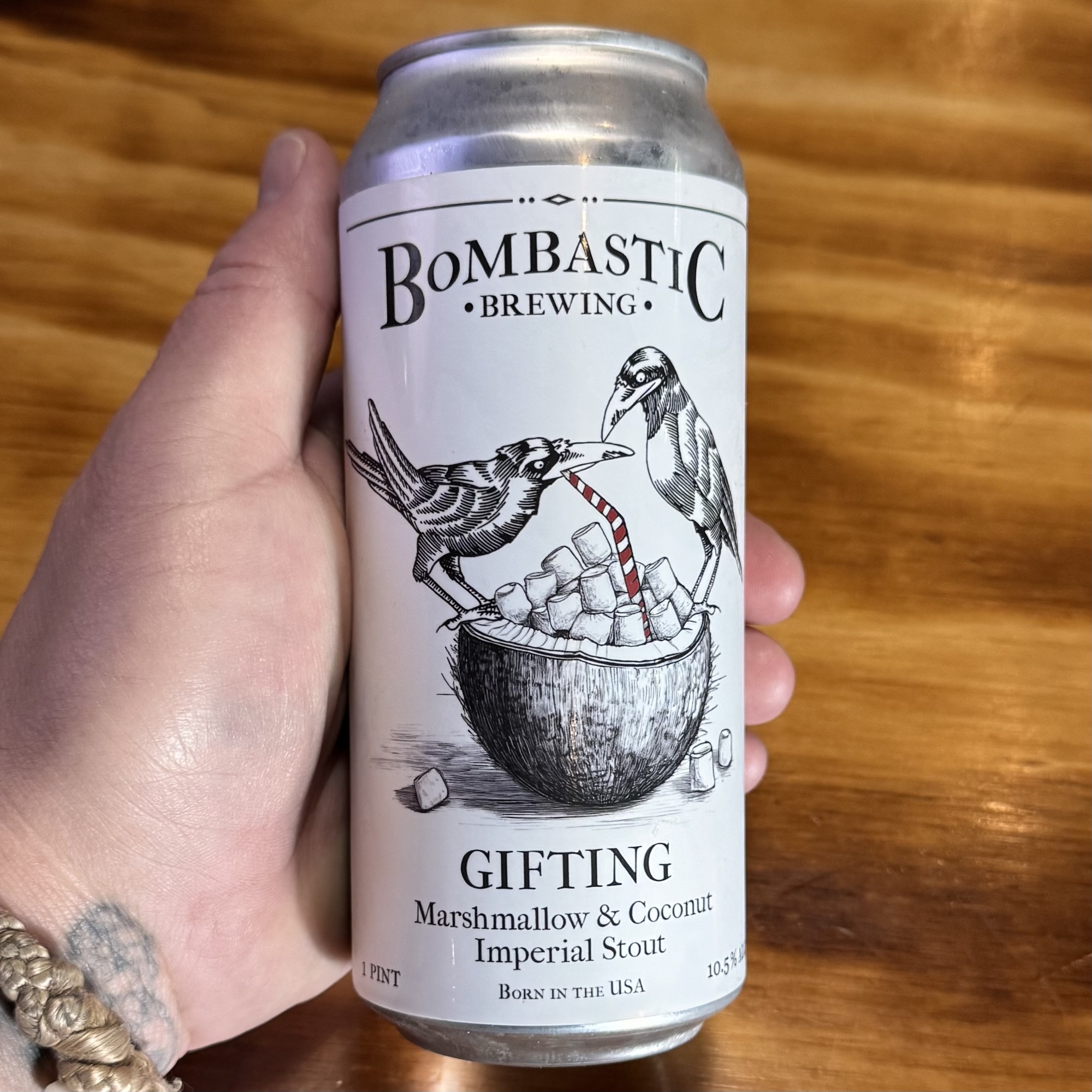 Bombastic Gifting beer Label Full Size