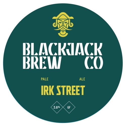 Blackjack Eclipse On Irk Street beer Label Full Size
