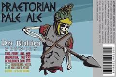 Der Blokken Praetorian beer Label Full Size
