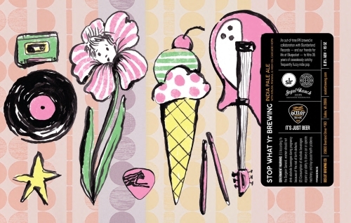 Ocelot Stop What Yr Brewing beer Label Full Size