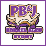Black Dog Barrel Aged PB&J Stout beer