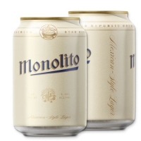 Star Republic Monolito beer Label Full Size