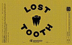 Perennial Lost Tooth beer Label Full Size