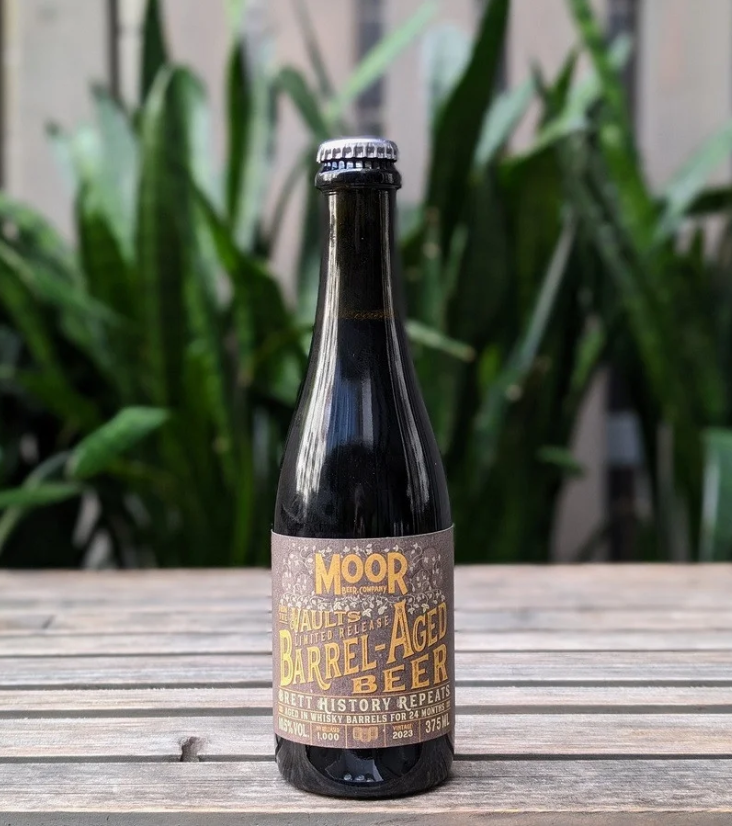 Moor Brett History Repeats beer Label Full Size