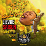 Los Angeles Ale Works Lievre Saison beer