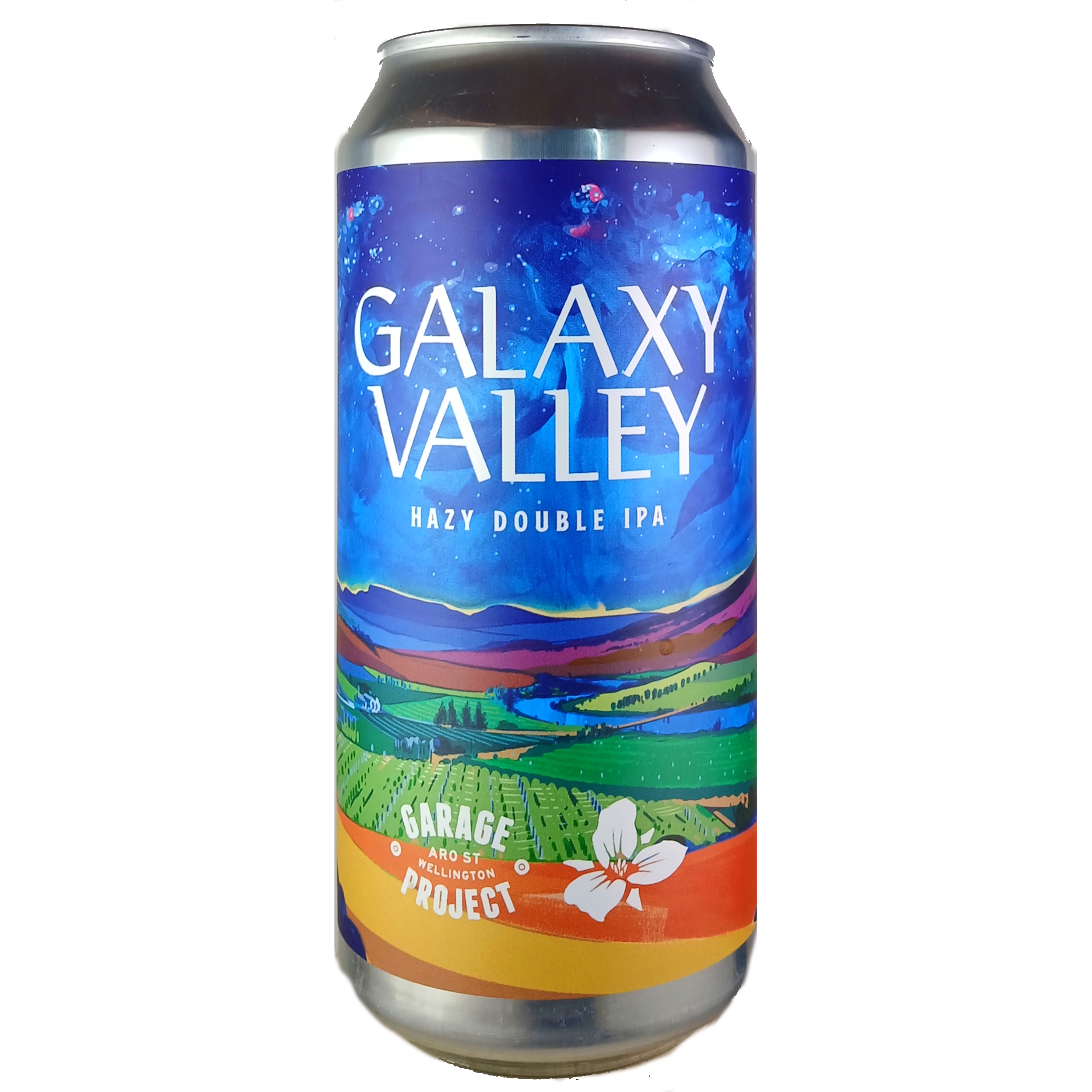 Garage Project Galaxy Valley beer Label Full Size