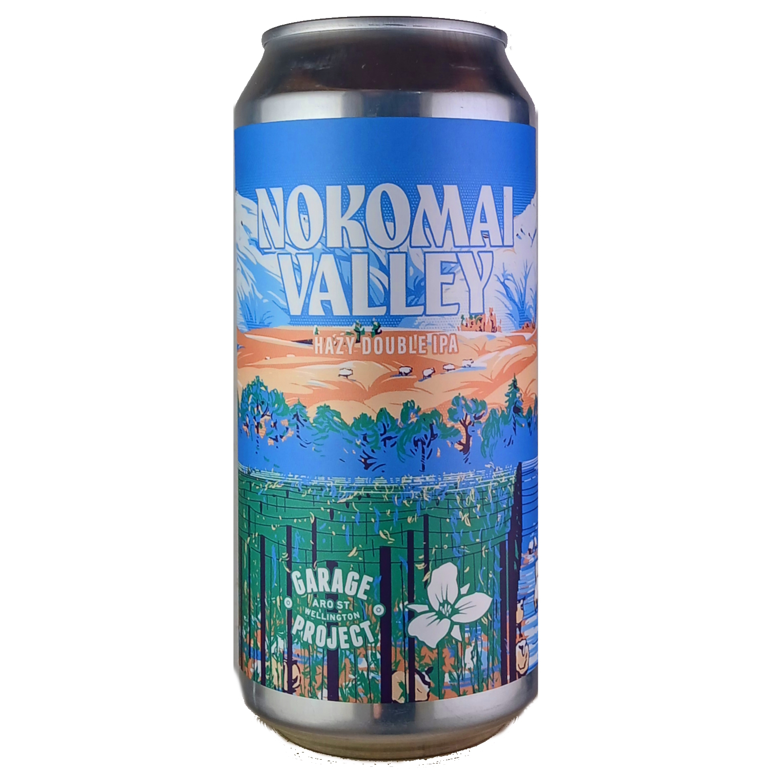 Garage Project Nokomai Valley beer Label Full Size