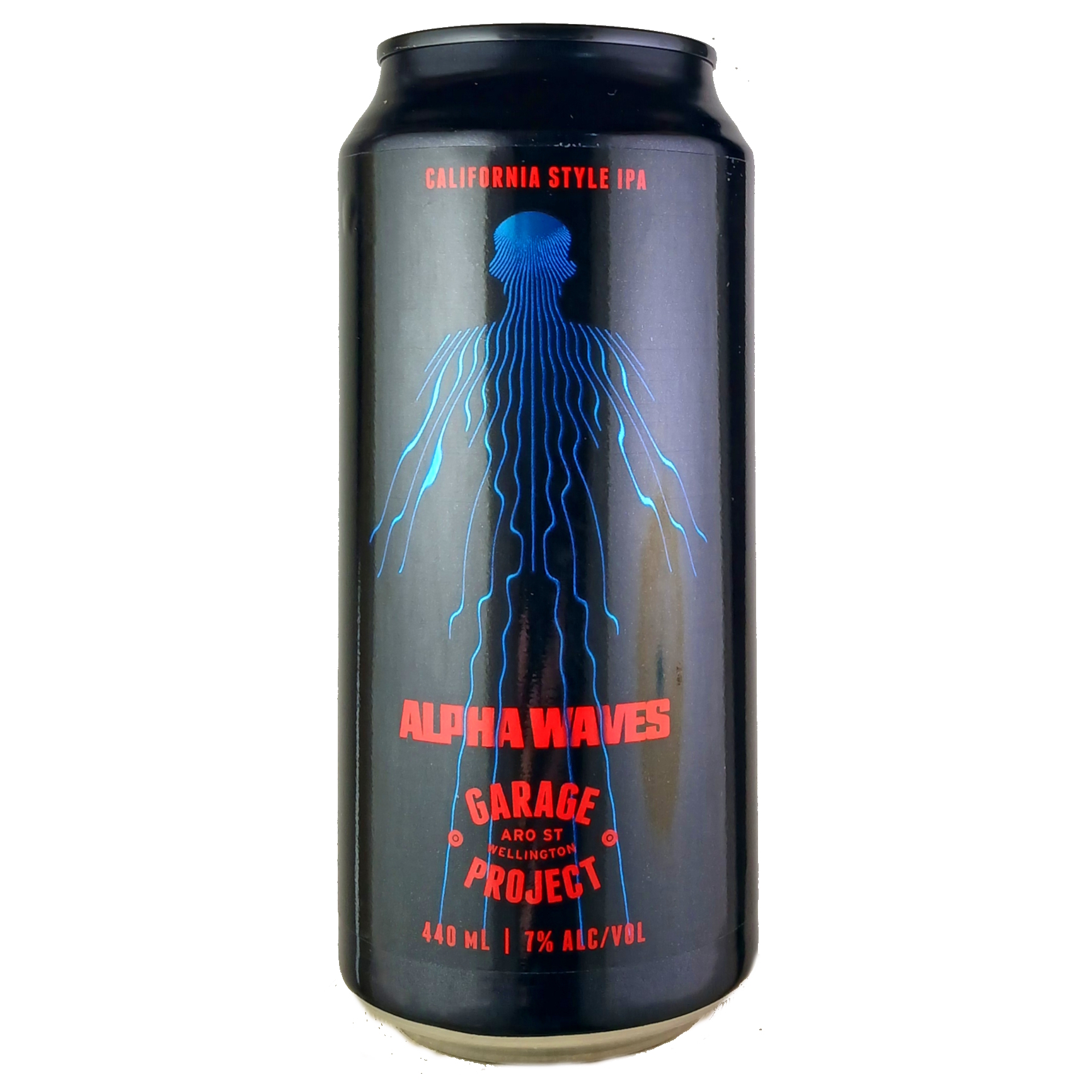 Garage Project Alpha Waves beer Label Full Size