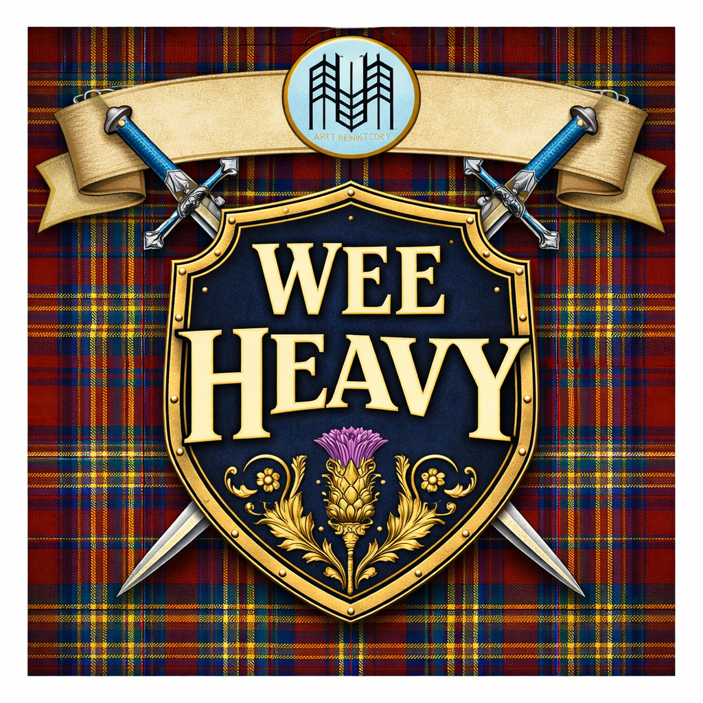 Art History Wee Heavy beer Label Full Size