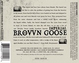 Goose Island Imperial Brown Goose beer