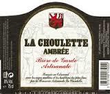 La Choulette Ambree beer Label Full Size