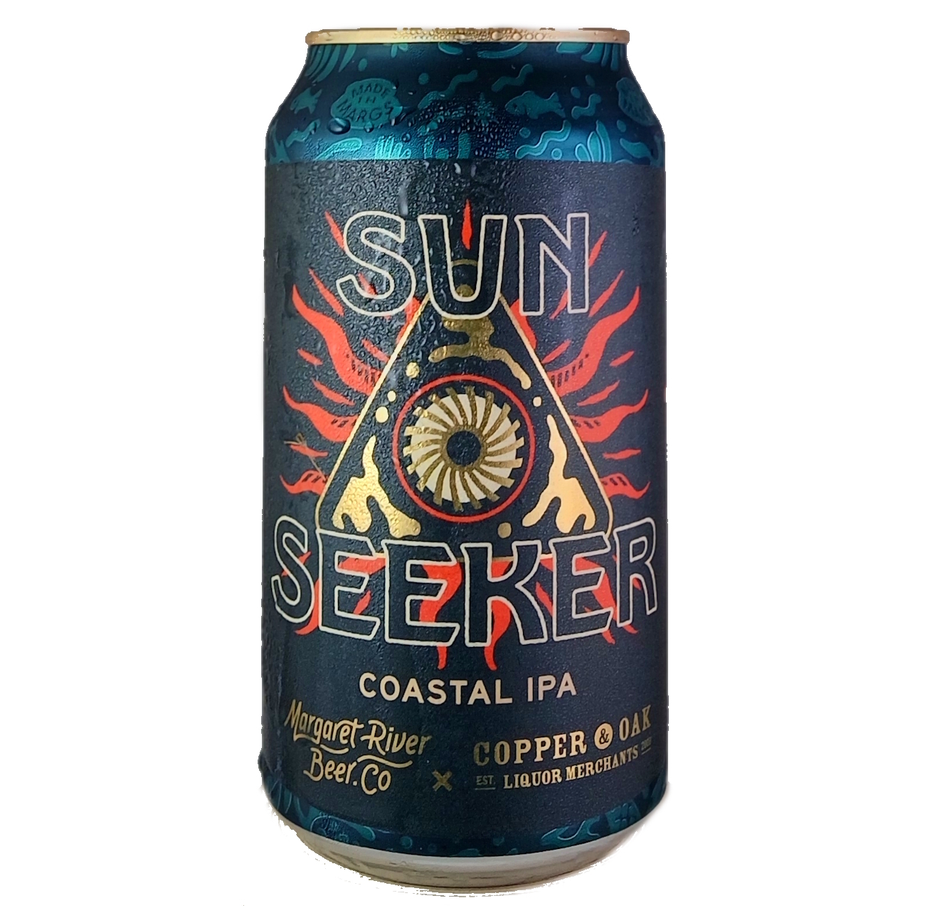 Margaret River Sunseeker Coastal Ipa beer Label Full Size