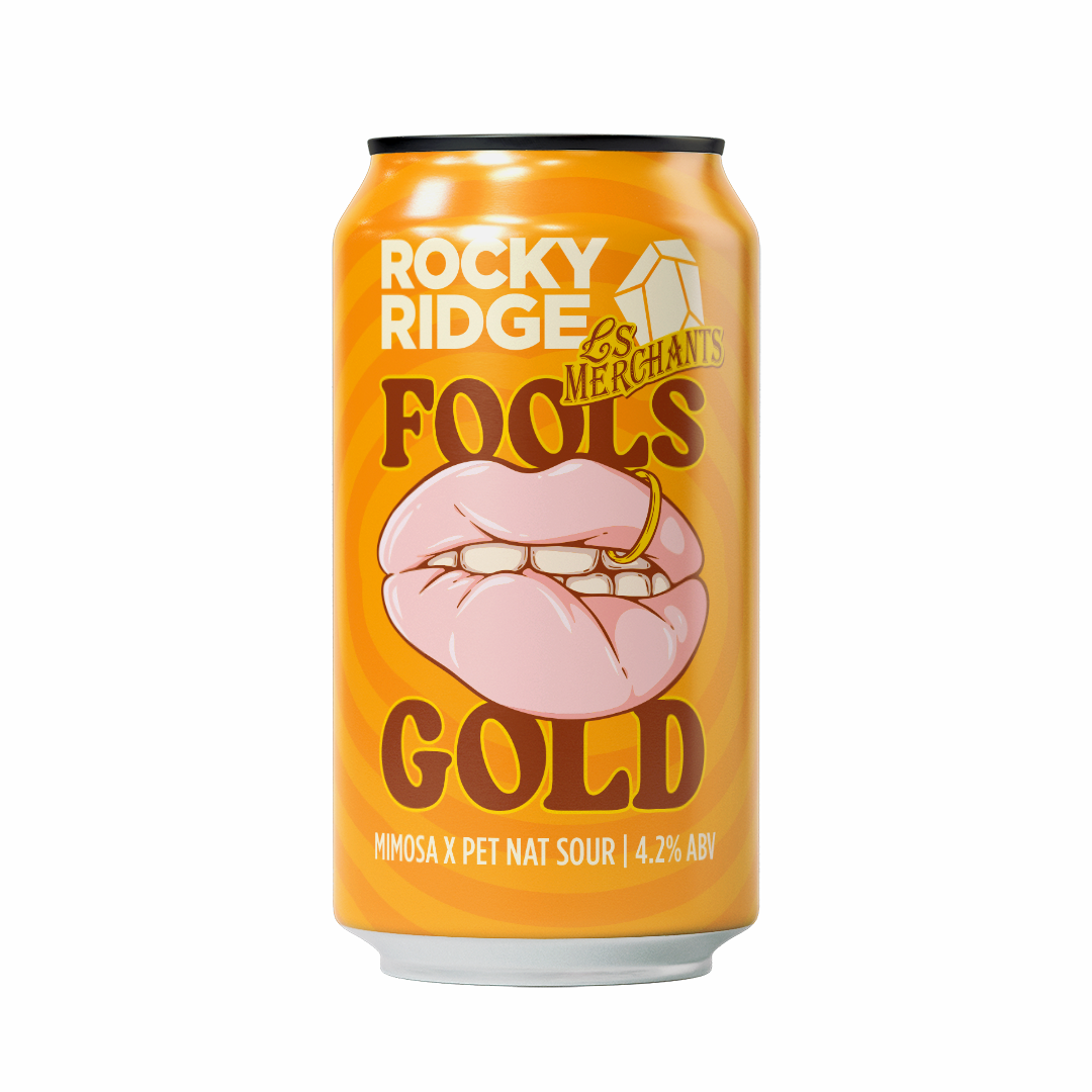 Rocky Ridge Fools Gold beer Label Full Size