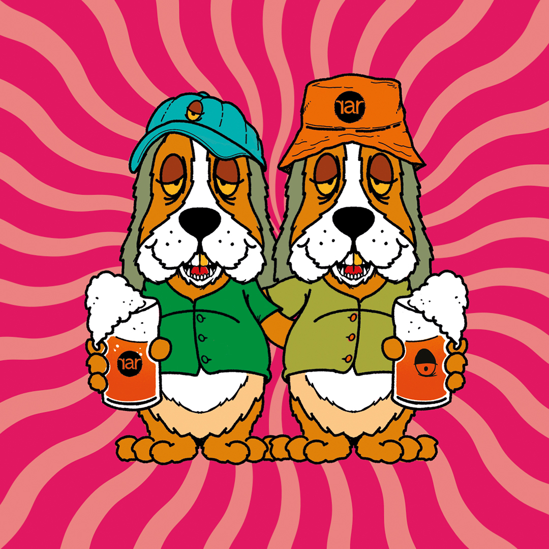 Tripping Animals + RAR We Are Out Of Order beer Label Full Size