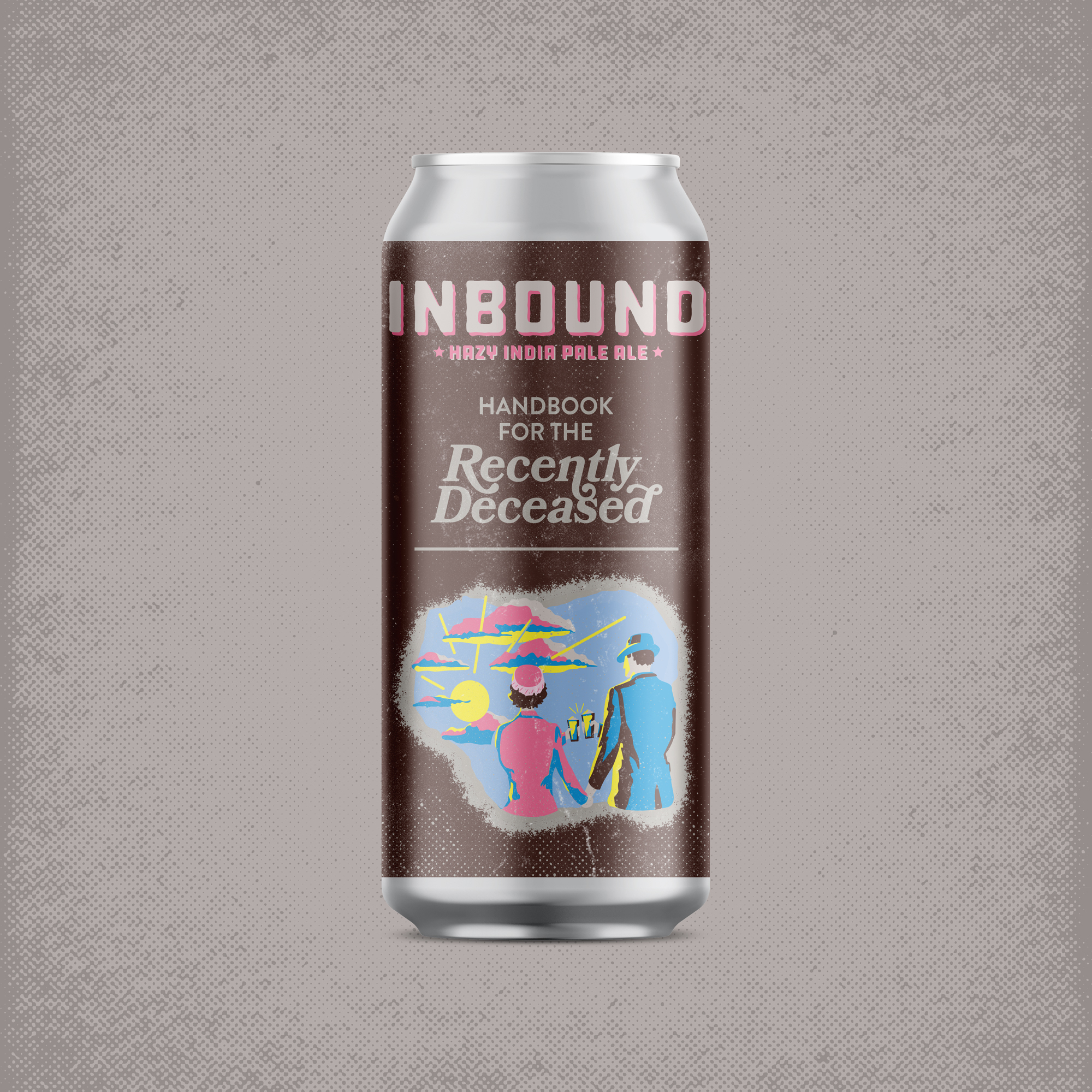 Inbound Handbook for the Recently Deceased beer Label Full Size